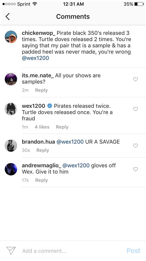 Wex vs. chickenwop round 2 : r/Repsneakers 